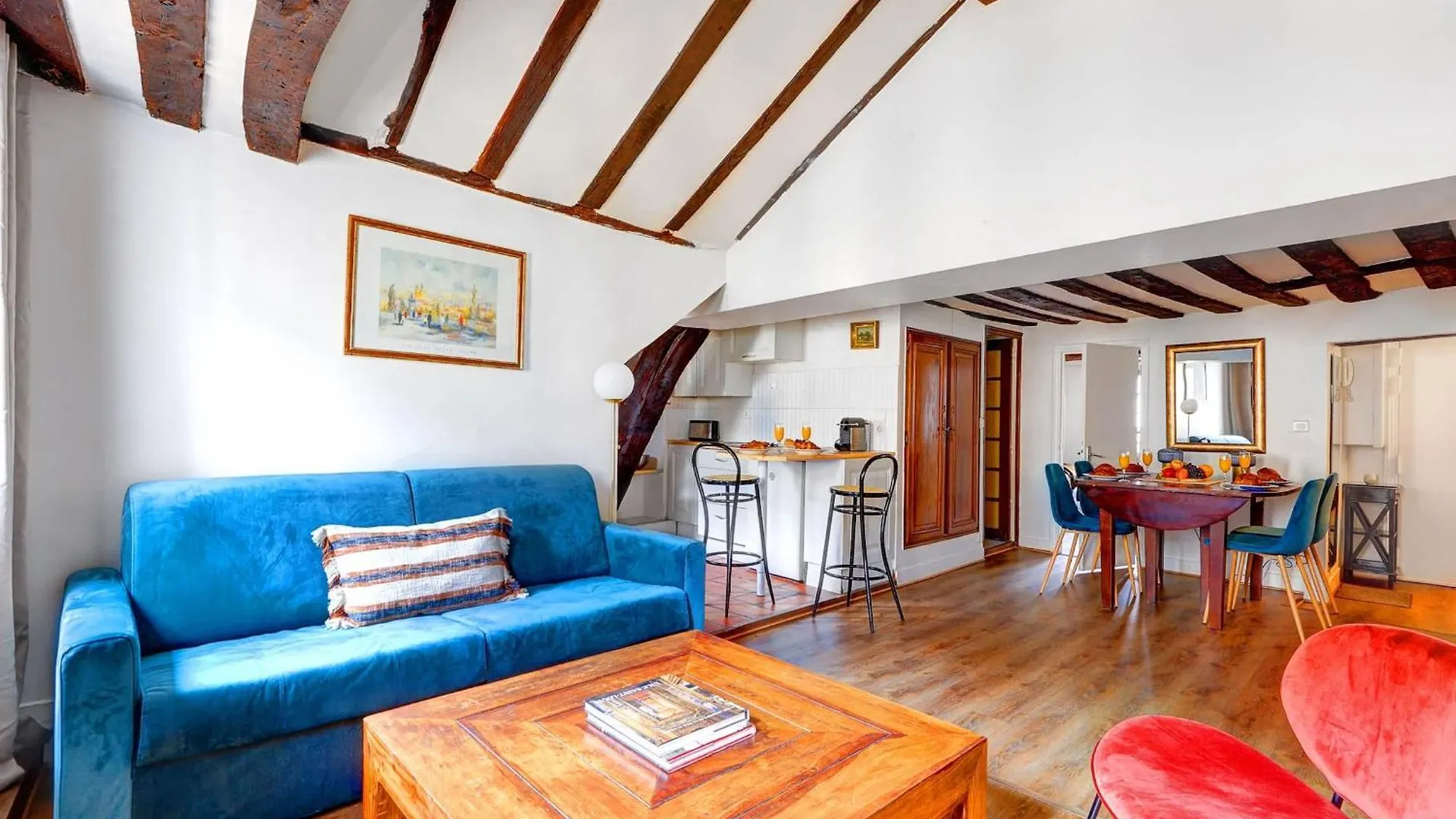 Appartement Ile Saint-louis - 2br - Cityapartmentstay Paris